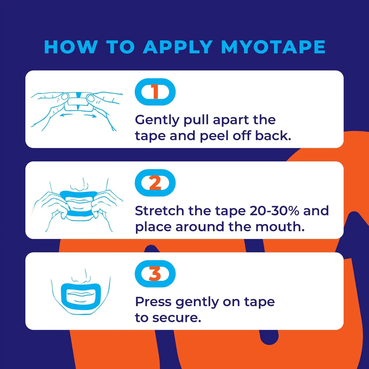 Mouth Tape for Sensitive Skin – Small Size