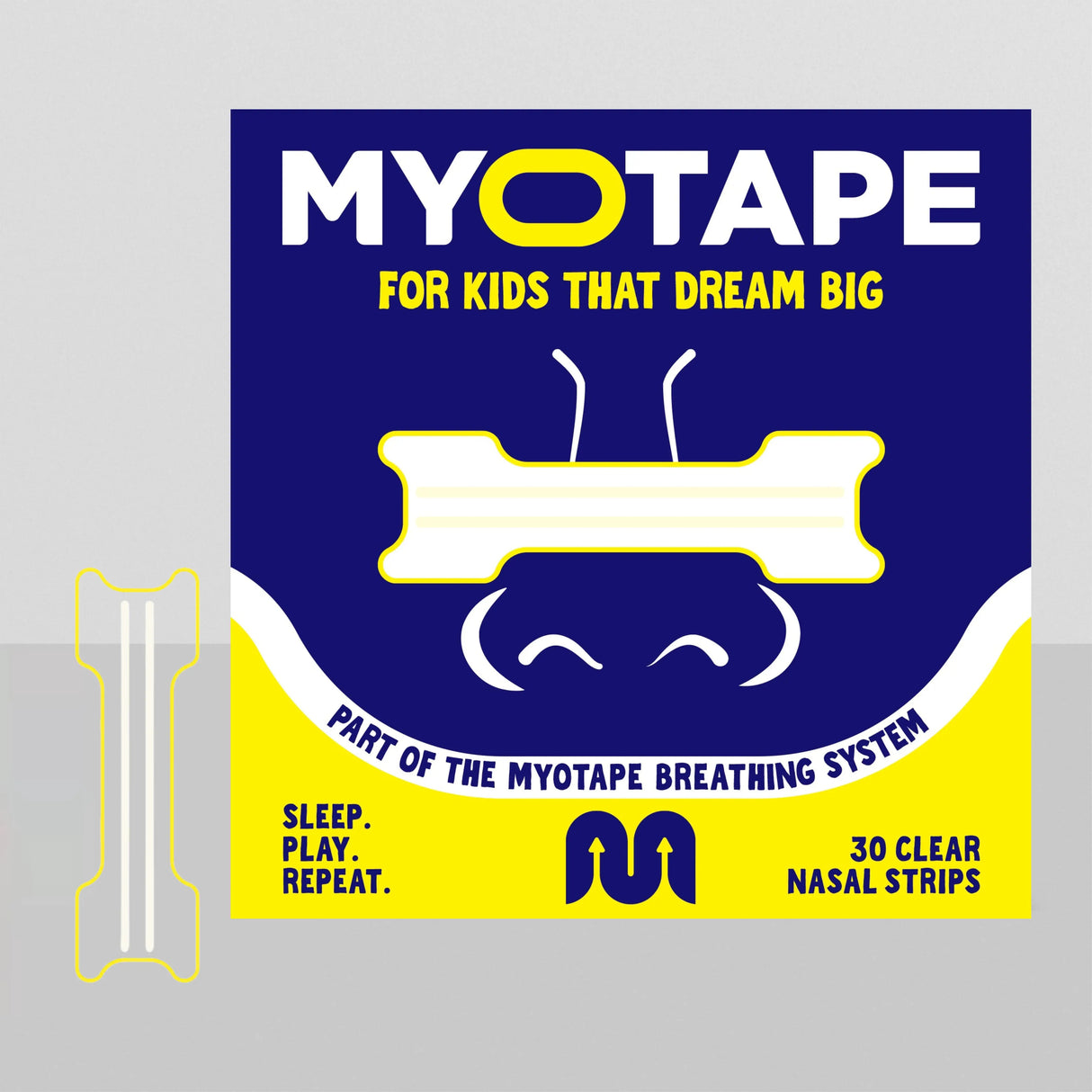 MyoTape® Nasal Strips - Kids (Clear)