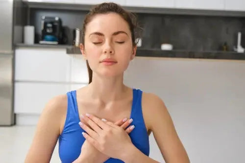 deep vs. shallow breathing