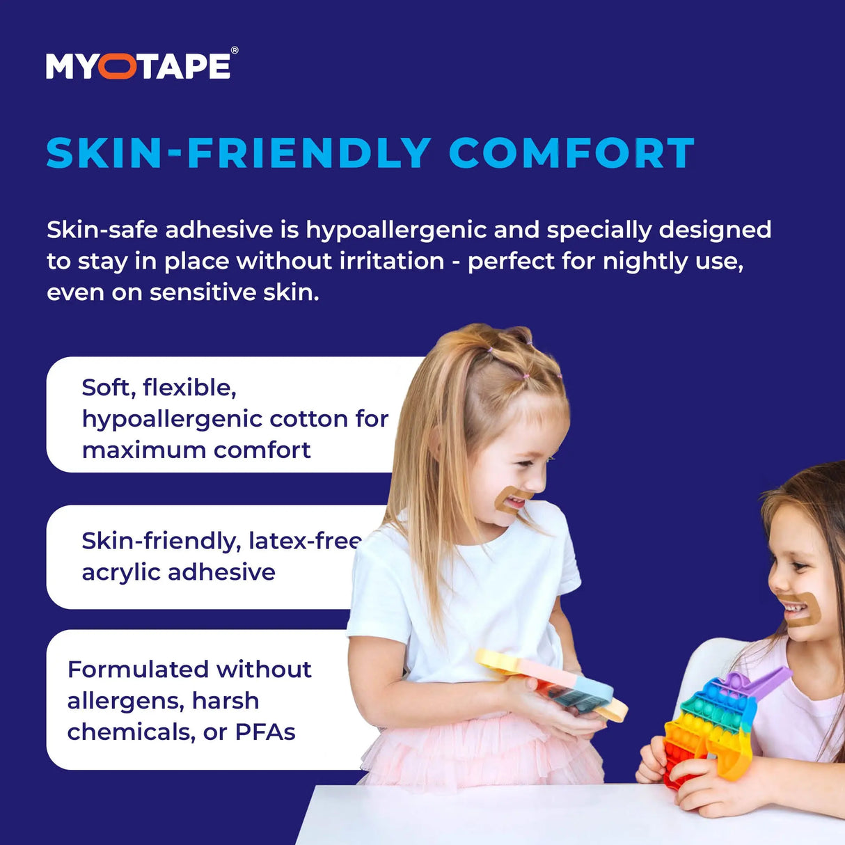 Mouth Tape for Sensitive Skin – Small Size 