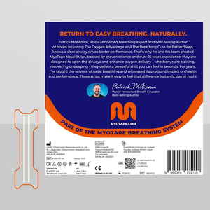 MyoTape® Nasal Strips - Adults (Clear)
